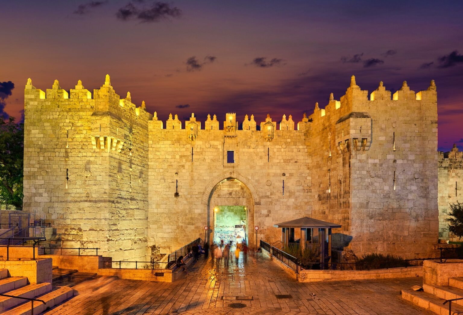 Biblical Israel Damascus Gate CBN Israel