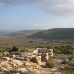 Valley of Elah - biblical place where David fought Goliath, Israel