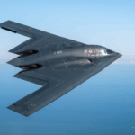 A United States Air Force B2 Spirit, currently deployed to RAF Fairford in Gloucestershire, flies above the English countryside near Dover.

For the first time, UK F-35 Lightning jets have been conducting integration flying training with the B-2 Spirit stealth bombers of the United States Air Force as part of their deployment to RAF Fairford in Gloucestershire, UK.

The USAF deployment of the B-2’s from the Bomber Task Force Europe is long-planned. Whilst deployed to the UK the aircraft will conduct a series of training activities in Europe. During this deployment, RAF F-35B Lightning fighters are conducting sorties with the USAF B-2 bombers. Both are 5th generation aircraft and this is the first time that USAF B-2’s have trained with non-US F-35’s.

RAF Fairford routinely hosts deployments and exercises by US strategic aircraft.  These regular deployments reinforce the US Air Force Europe and the Royal Air Force’s unique and complementary partnership and our collective contribution to NATO.

Imagery captured by a USAF Exchange Pilot.