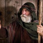 Apostle Peter denying knowing Jesus on the eve of the crucifixion