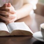 Women reading the Holy Bible.